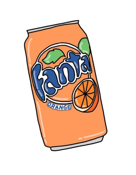 Газировка для срисовки