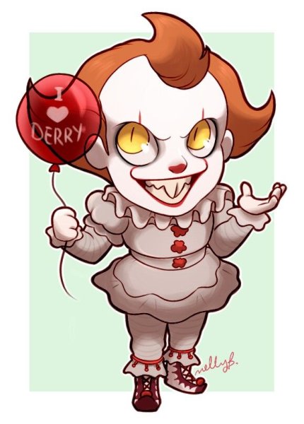 Клоун мультяшка