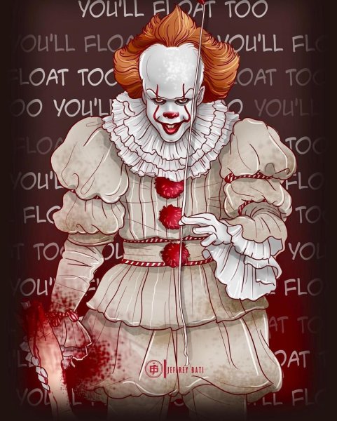 Мультяшный клоун ПЕННИВАЙЗ