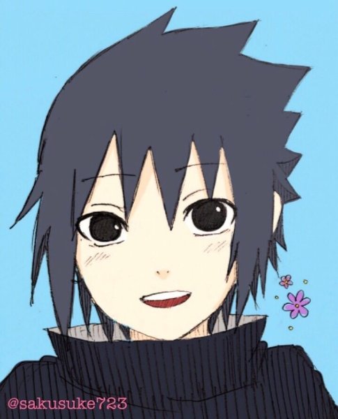 Саске Учиха маленький