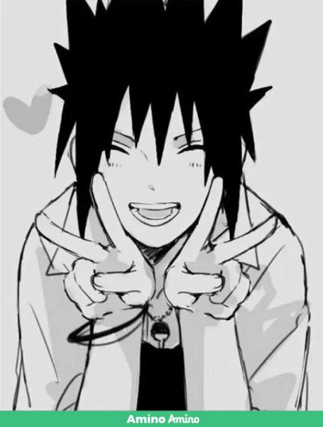 Саске Учиха смущается