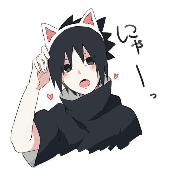 Саске Учиха нэко