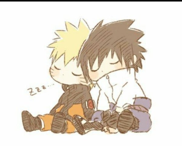 Наруто и Саске Чиби