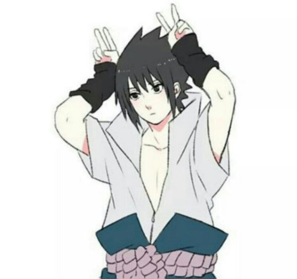 Саске арт милый