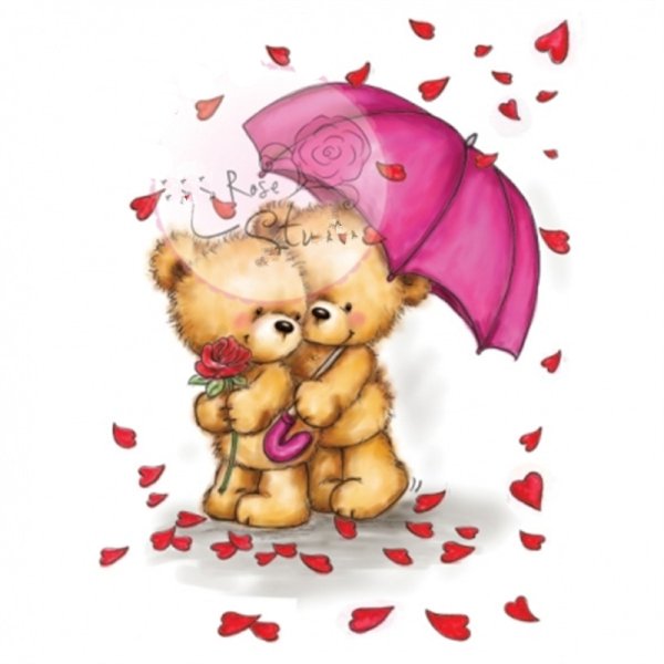 Влюбленный Медвежонок