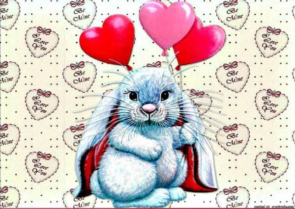 Зверушки с сердечками