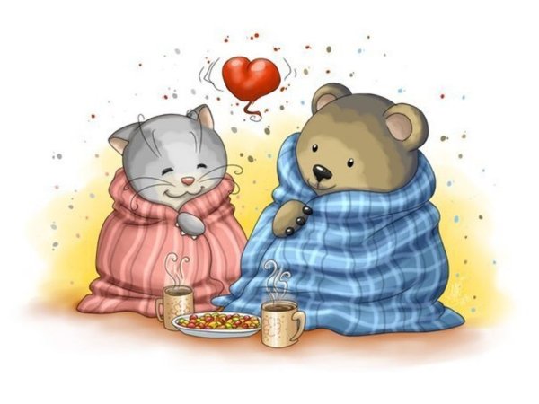 Маленькие рисунки про любовь