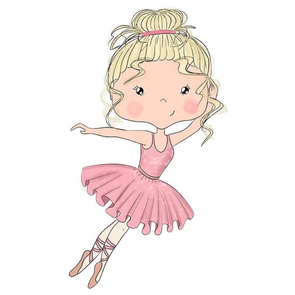 Балерина рисунок