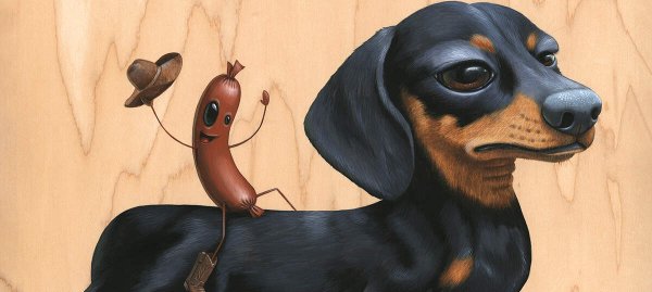 Скетчинг такса