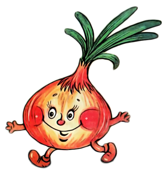 Лук с глазками для детей