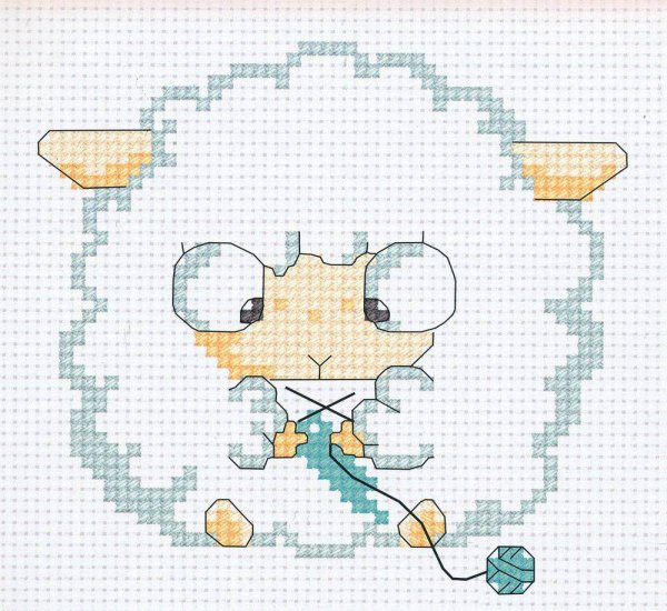Тоторо Вышивание крестиком