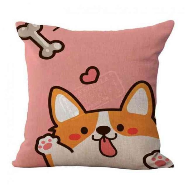 Подушка декоративная с изображением девочек