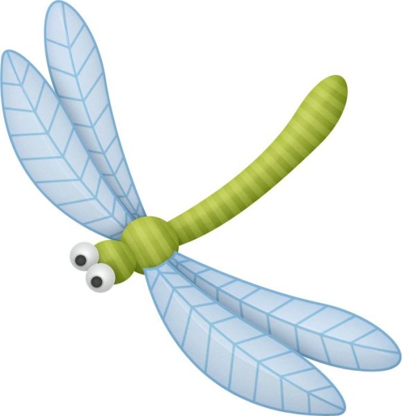 Стрекоза рисунок