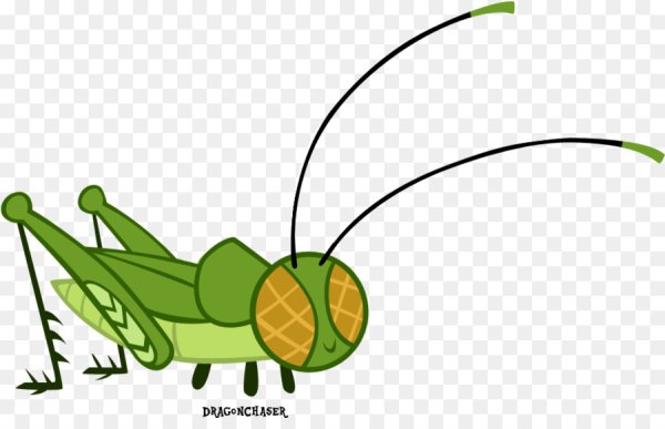 Рисунок кузнечика Минимализм