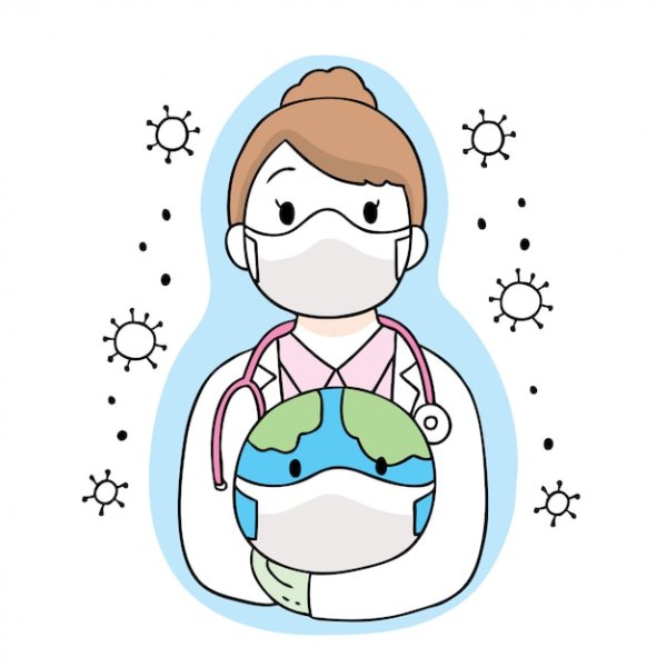 Открытка врачу нарисовать