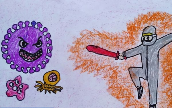 Рисунок на тему вирусы