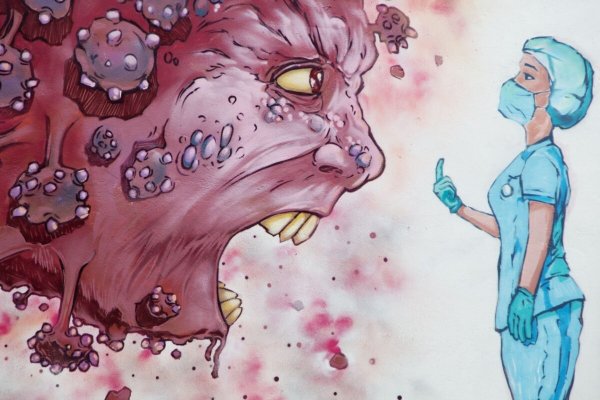 Картины с коронавирусом