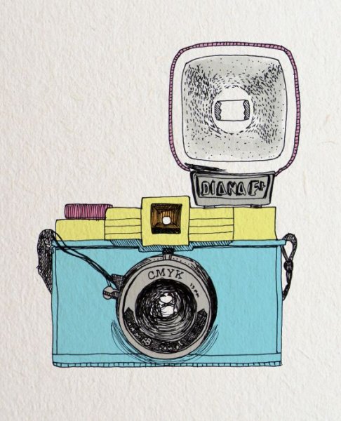 Фотоаппарат арт