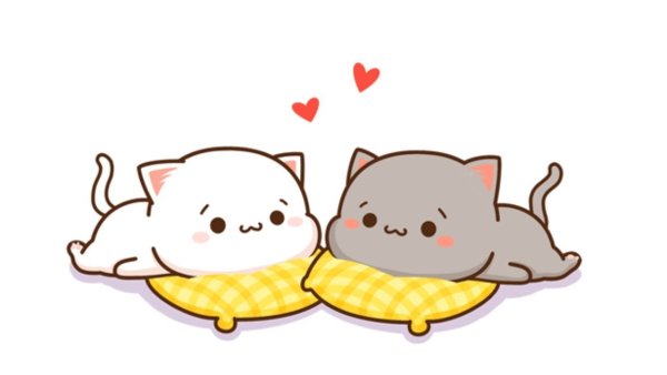 Милый кот рисунок