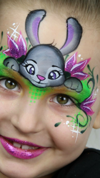 Аквагрим кролик