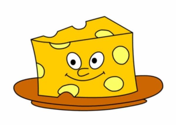 Сыр мультяшный