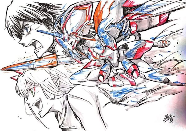 Франкс Стрелиция 02 и Хиро