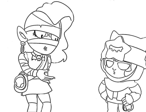 Раскраски Браво старс Тануки Джесси