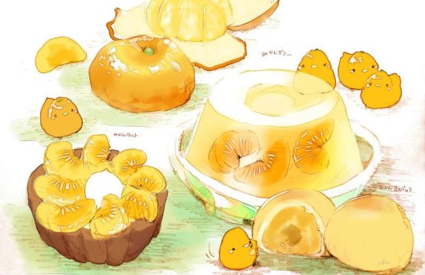 Сладости акварель