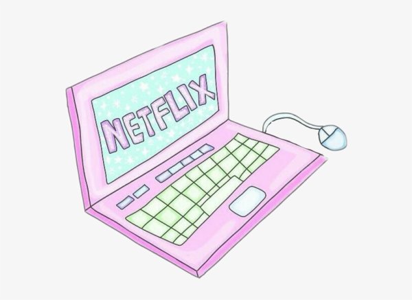 Стикер компьютер без фона