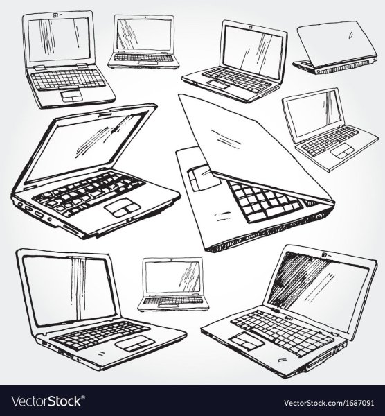 Ноутбук набросок