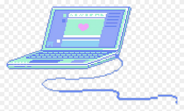 Пиксельный ноутбук