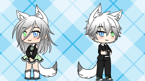 Гача лайф арт Чиби