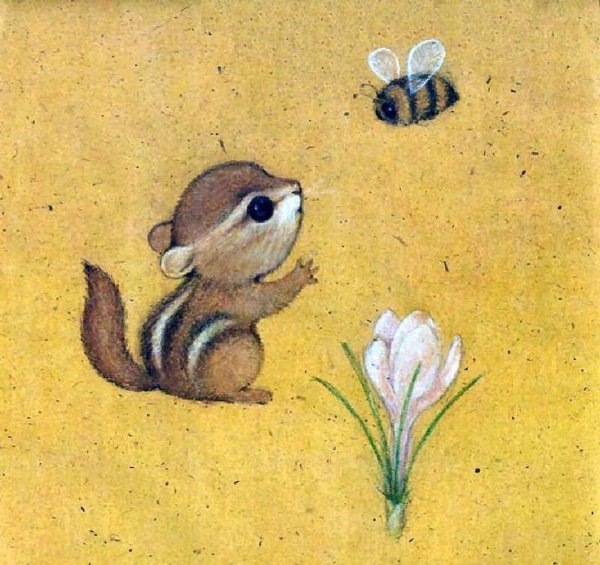 Милые рисуночки бурундук