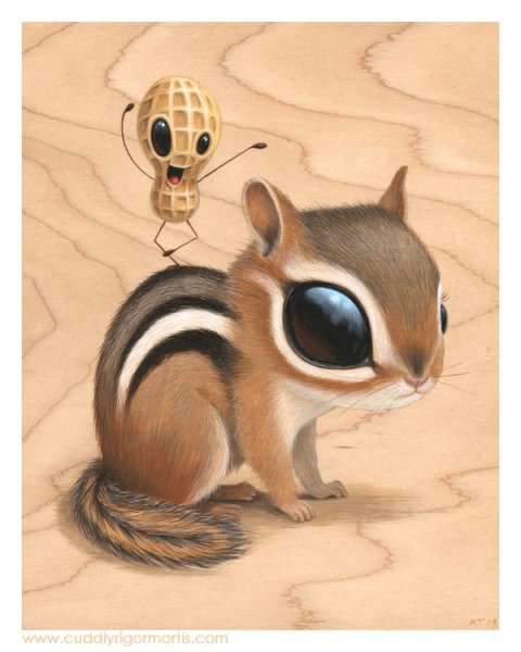 Милые животные рисунки