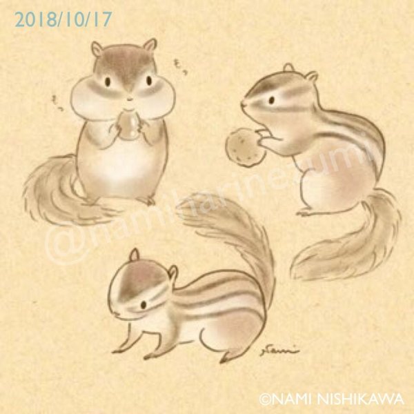 Бурундук рисунок милый