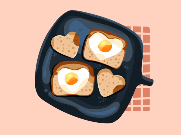 Заставка Завтраки рисунок