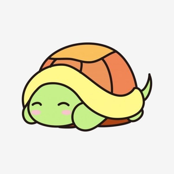 Черепашка рисунок милый