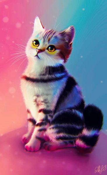 Котики мультяшные