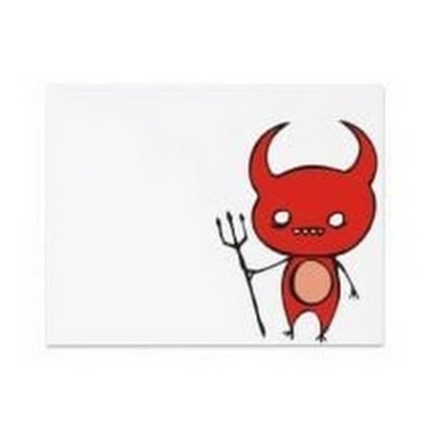 Бафомет арт милый