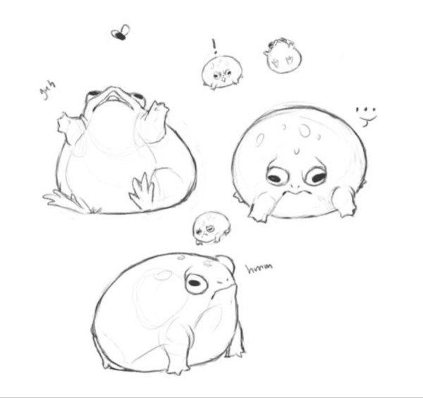 Лягушка референс