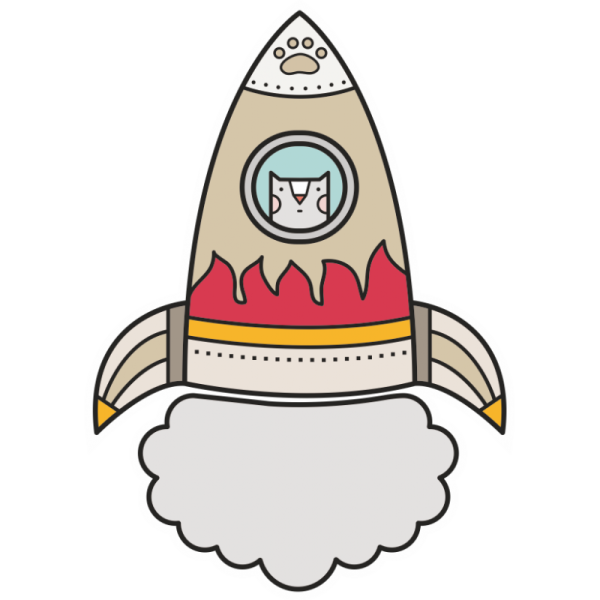 Стилизованная ракета