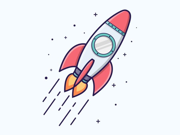 Ракета Векторная Графика