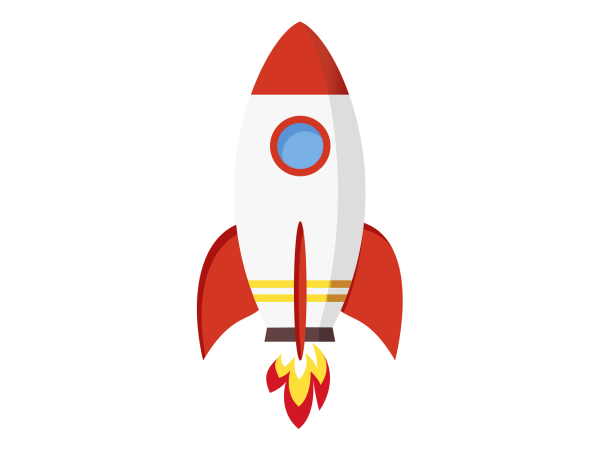 Ракета векторное изображение