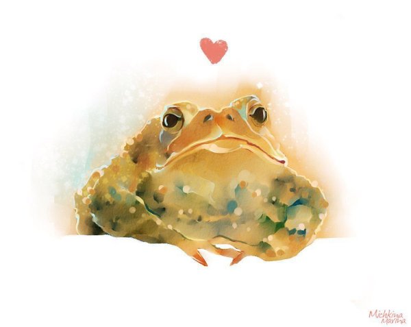 Лягушка с короной