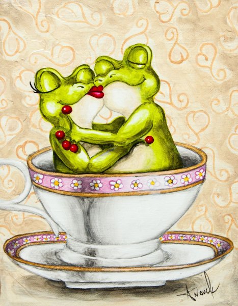 Стикеры жабка