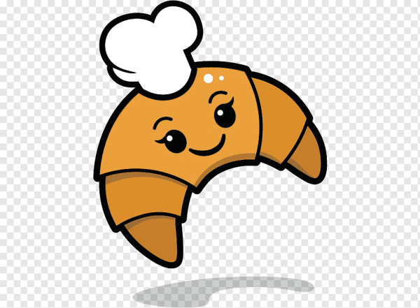 Круассан иллюстрация