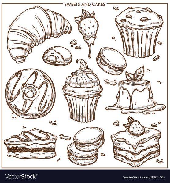 Выпечка скетч