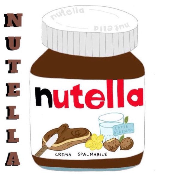 Распечатки Нутелла