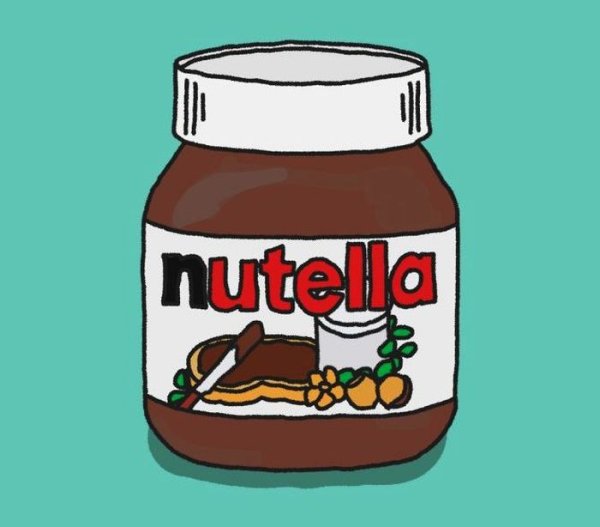 Нутелла рисунок