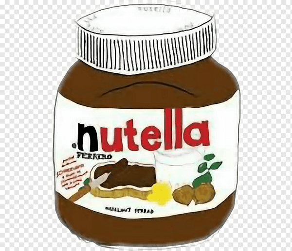 Раскраска Нутелла